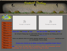 Tablet Screenshot of dirtpark-freiburg.de